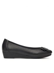 Go Soft Baleriny WI23-SALMA-06 Czarny. Czarne balerinki damskie GO SOFT, bez wzorów, z materiału, bez obcasa, bez zapięcia. Za 159.99 zł.