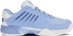 Tennis shoes for ladies K-SWISS HYPERCOURT EXPRESS 2 blue EU38. Niebieskie obuwie sportowe damskie K-SWISS, bez wzorów, bez zapięcia. Za 549.29 zł.