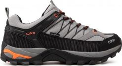 Buty trekkingowe męskie CMP Rigel Low Trekking Shoe Cemento/Nero r. 41 (3Q54457-75UE). Buty zimowe męskie CMP, bez wzorów, bez obcasa, bez zapięcia. Za 381.93 zł.