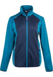 Bluza trekkingowa damska Whistler Zensa Powerstretch. Niebieskie bluzy damskie Whistler, bez wzorów, z elastanu, klasyczne, bez ramiączek, bez kaptura. Za 209.99 zł.