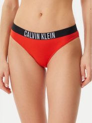 Calvin Klein Swimwear Dół od bikini KW0KW02856 Czerwony. Czerwone bikini Calvin Klein Swimwear, xl, bez wzorów, z syntetyku. Za 129.99 zł.