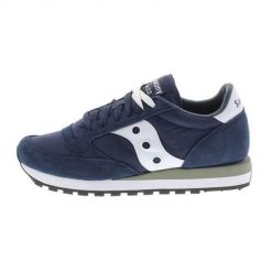 Buty do chodzenia męskie Saucony Jazz Original. Białe buty sportowe męskie Saucony, bez wzorów, z materiału, bez zapięcia, trekkingowe. Za 447.95 zł.