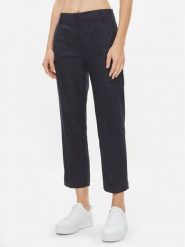 Tommy Hilfiger Chinosy Neppy WW0WW41179 Granatowy Slim Fit. Niebieskie spodnie materiałowe damskie Tommy Hilfiger, bez wzorów, z wiskozy. Za 649.99 zł.