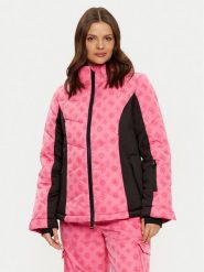 Guess Kurtka narciarska W4PL3N WH0K0 Różowy Regular Fit. Czerwone kurtki sportowe damskie Guess, l, z aplikacjami, z syntetyku, bez ramiączek, bez kaptura, narciarskie. Za 1,239.00 zł.