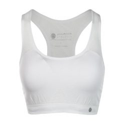 Biustonosz dla kobiet Athlecia Rosemary. Białe bielizna sportowa damska Endurance, xl, bez wzorów, z elastanu. W wyprzedaży za 99.90 zł.