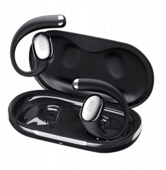 Bezprzewodowe słuchawki Clip-On QCY Crossky R70 Bluetooth 6.0 czarne. Czarne słuchawki bezprzewodowe QCY. Za 218.01 zł.