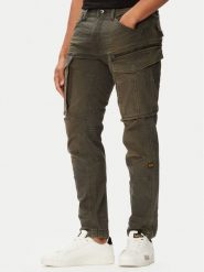 G-Star Raw Spodnie cargo Rovic D02190-E172 Khaki Tapered Fit. Brązowe spodnie materiałowe męskie G-Star, bez wzorów, z bawełny. Za 539.99 zł.