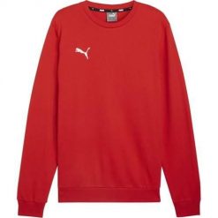 Bluza sportowa męska Puma B23612. Czerwone bluzy sportowe męskie Puma, m, bez wzorów, bez kaptura, do piłki nożnej. Za 164.00 zł.