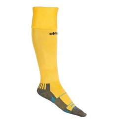 Skarpetki Uhlsport Team Pro Player. Czarne skarpety męskie Uhlsport, bez wzorów, z tkaniny. Za 105.00 zł.