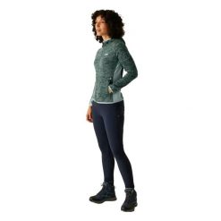 Damska Bluza Polarowa Kemilia. Zielone bluzy damskie Regatta, na zimę, xl, bez wzorów, z elastanu, bez ramiączek, z kapturem. Za 105.99 zł.