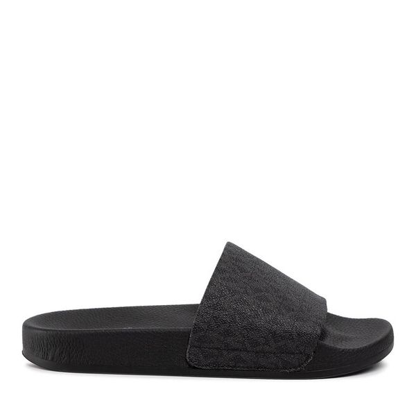 Klapki MICHAEL Michael Kors. Czarne klapki męskie MICHAEL Michael Kors, bez wzorów, bez zapięcia. Za 404.99 zł.