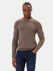 JOOP! Sweter 17 JK-01Denny 30032601 Brązowy Modern Fit. Brązowe swetry męskie JOOP!, l, bez wzorów, z wełny, bez kołnierzyka, bez ramiączek. Za 509.45 zł.