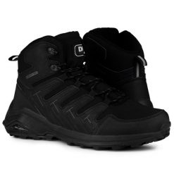 Buty męskie zimowe trekkingowe DK FOREST HIGH. Czarne trekkingi męskie DK, na zimę, bez zapięcia. Za 199.00 zł.