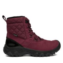 Śniegowce Keen. Czerwone śniegowce damskie Keen, bez zapięcia. Za 799.99 zł.