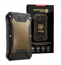 Powerbank Patona Protect PowerBank Extreme 100 PD65W 27000mAh z ładowaniem bezprzewodowym. Powerbanki PATONA. Za 399.45 zł.