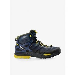 Buty turystyczne męskie AKU Rocket Mid DFS GTX. Czarne buty zimowe męskie Aku, bez wzorów, bez obcasa, bez zapięcia. Za 739.99 zł.