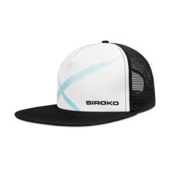 Czapka Trucker Lifestyle Siroko EMA Thinker Black. Czarne czapki damskie SIROKO, bez wzorów, z materiału, eleganckie. Za 105.00 zł.