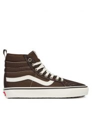 Vans Tenisówki SK8-Hi Insulated VN000Y613N11 Brązowy ciemny. Brązowe trampki męskie Vans, bez wzorów, z materiału, bez zapięcia. Za 519.99 zł.