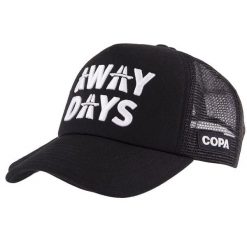 Czapka Dla Dorosłych - Away Days - Czarna. Czarne czapki damskie COPA FOOTBALL, bez wzorów, z materiału. Za 126.98 zł.