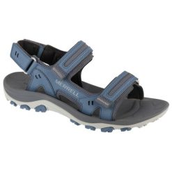 Sandały męskie, Huntington Sport Convert Sandal. Czarne buty zimowe męskie Merrell, bez wzorów, z gumy, bez obcasa, bez zapięcia. Za 339.99 zł.