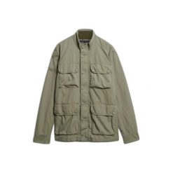 Kurtka 4 kieszenie Superdry Estate. Zielone kurtki męskie Superdry, s, bez wzorów, z materiału, klasyczne, bez kaptura. Za 576.50 zł.