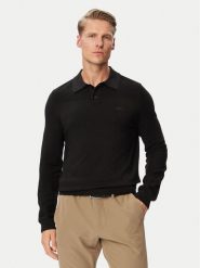 BOSS Sweter Momentum-X PL 50568962 Czarny Regular Fit. Czarne swetry męskie Boss, m, bez wzorów, z wełny, bez kołnierzyka, bez ramiączek. Za 699.99 zł.