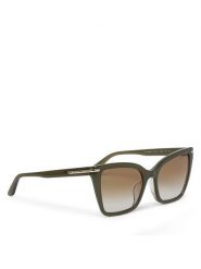 Emporio Armani Okulary przeciwsłoneczne 0EA4273BU 63788E Zielony. Zielone okulary przeciwsłoneczne damskie Emporio Armani. Za 759.99 zł.