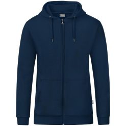 Kurtka Jako Organic. Niebieskie kurtki męskie Jako, m, bez wzorów, z bawełny, biznesowe, z kapturem. Za 366.00 zł.