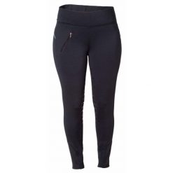 Damskie legginsy jeździeckie z pełną przyczepnością Karlslund Galdur. Niebieskie legginsy damskie KARLSLUND, bez wzorów, z poliesteru. Za 338.50 zł.