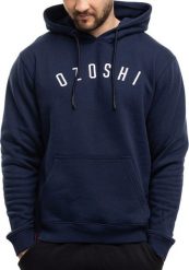 Bluza męska Ozoshi Brazos granatowa OZ93903 2XL. Bluzy męskie Ozoshi, m, bez wzorów, bez ramiączek, bez kaptura. Za 180.02 zł.