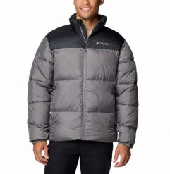 Kurtka męska Columbia Columbia Puffect III Jacket 2086861023 szary L. Szare kurtki męskie Columbia, l, bez wzorów, bez kaptura. Za 426.43 zł.
