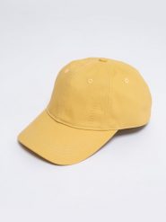 Czapka unisex z daszkiem żółta Julio 201. Żółte czapki damskie BIG STAR, na lato, bez wzorów, retro. W wyprzedaży za 79.99 zł.