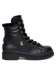 Bogner Botki St.Moritz S 14 A 22546503 Czarny. Czarne botki damskie Bogner, bez wzorów, ze skóry, bez obcasa, na płaskiej podeszwie, bez zapięcia. Za 1,699.00 zł.