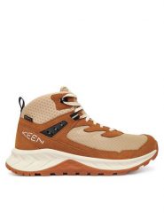 Keen Trekkingi Hightrail Mid Wp 1030348 Brązowy. Brązowe obuwie trekkingowe damskie Keen, z materiału, bez zapięcia. Za 539.99 zł.