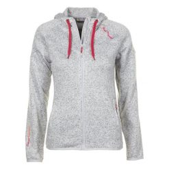 Damska kurtka polarowa Peak Mountain Atora. Szare kurtki sportowe damskie Peak Mountain, na zimę, bez wzorów, z polaru, bez ramiączek, bez kaptura, narciarskie. Za 211.50 zł.