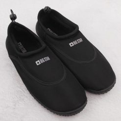 Męskie buty do wody czarne Big Star NN174752. Czarne buty sportowe męskie BIG STAR, bez wzorów, z materiału, bez zapięcia. Za 59.99 zł.