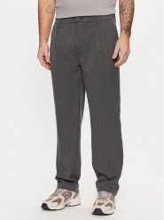 Jack & Jones Spodnie materiałowe Karl 12267059 Szary Loose Fit. Szare spodnie materiałowe męskie Jack & Jones, bez wzorów, z materiału. Za 159.99 zł.