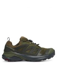 Salomon Trekkingi X-Adventure Gtx GORE-TEX L45457800 Khaki. Brązowe trekkingi męskie Salomon, z gore-texu, bez zapięcia. Za 539.99 zł.