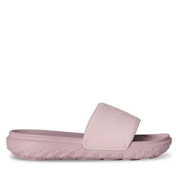 Klapki The North Face. Czerwone klapki damskie The North Face, bez wzorów, bez obcasa, bez zapięcia. Za 139.99 zł.