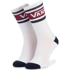 Skarpety Wysokie Unisex VANS - Tribe Crew VN0A3H3FTN31 Biking Re. Białe skarpetki damskie Vans, bez wzorów, z bawełny. Za 39.00 zł.
