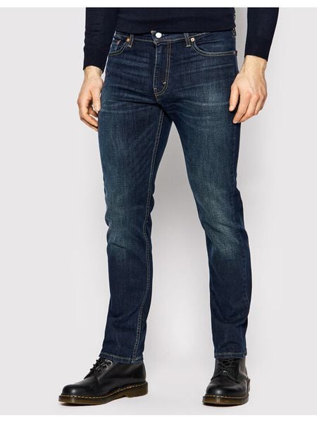 Levi's® Jeansy 511™ 04511-1390 Granatowy Slim Fit. Niebieskie jeansy męskie z bawełny. Za 459.99 zł.