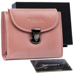 Portfel skórzany Cavaldi RD-19-GCL-0719 różowy. Czerwone portfele damskie 4U Cavaldi, ze skóry. Za 54.40 zł.