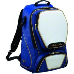 Plecak Mizuno Pro. Niebieskie plecaki męskie Mizuno, bez wzorów, sportowe. Za 457.50 zł.