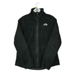 Second life - Kurtka polarowa TNF Osito dla kobiet - Stan bardzo dobry. Czarne kurtki sportowe damskie The North Face, na zimę, s, bez wzorów, z materiału, bez ramiączek, bez kaptura, trekkingowe. Za 190.31 zł.