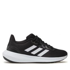 Buty do biegania adidas. Czarne obuwie sportowe damskie Adidas, bez wzorów, bez zapięcia, do biegania. Za 189.99 zł.