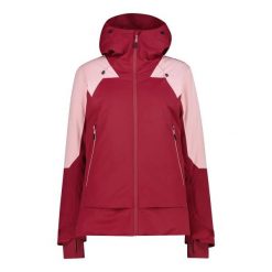 Damska kurtka narciarska CMP Unlimitech PrimaLoft. Czerwone kurtki sportowe damskie CMP, na zimę, xs, bez wzorów, z lycry, bez ramiączek, bez kaptura, narciarskie, primaloft. Za 671.00 zł.