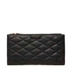 Portfel Guess. Czarne portfele damskie Guess. Za 239.99 zł.