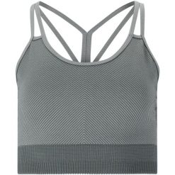 Biustonosz dla kobiet Athlecia Powerfull. Szare bielizna sportowa damska Athlecia, l, bez wzorów. Za 162.00 zł.