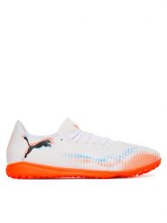 Puma Buty do piłki nożnej Future 8 Play Tt 108605 01 Biały. Białe buty sportowe męskie Puma, bez wzorów, z materiału, bez zapięcia. Za 209.99 zł.