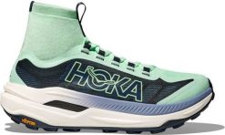 Buty trailowe damskie Hoka Tecton X 3 - mint fluorite/varsity navy. Niebieskie obuwie sportowe damskie Asics, bez wzorów, bez zapięcia. Za 1,162.37 zł.